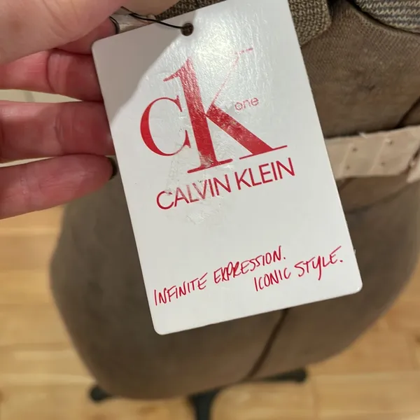 Calvin Klein CK One lightly lined pinkish/beige adjustable strap bra - Image 9