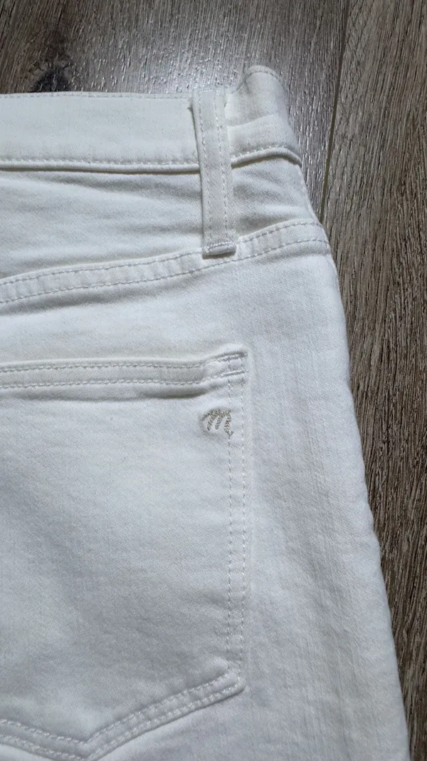 Madewell white denim shorts Size 25 #denim #summer - Image 6