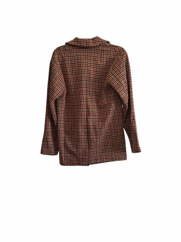 NWT Anthropologie Avec Les Filles Longline Plaid Blazer Size Small - Image 5