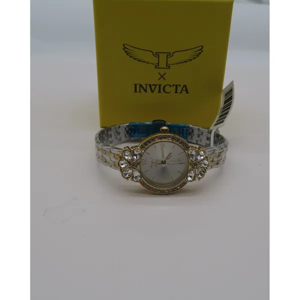 Invicta Wildflower Women's Watch 30mm Silver, Gold New - Image 4