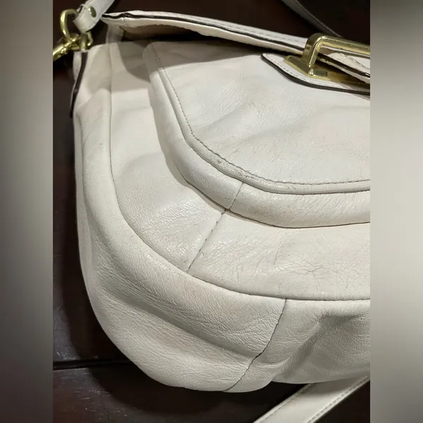 COACH TAYLOR‎ LEATHER FLAP SHOULDER BAG - Image 4