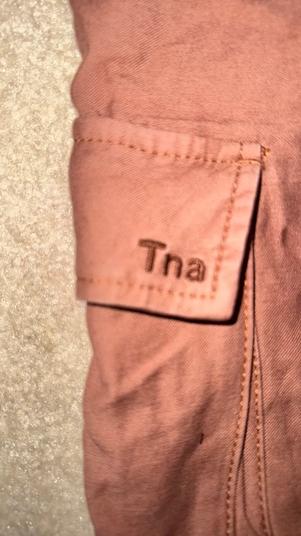 TNA Aritzia Brown Cargo Pants  - Image 4