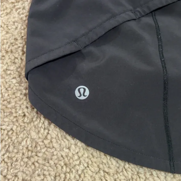 Black Lululemon Shorts 2.5" Speed Up Low-Rise - Image 3