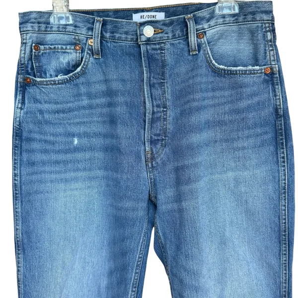 Re/done 90s High Rise Loose Jeans‎ Sz 31 - Image 3