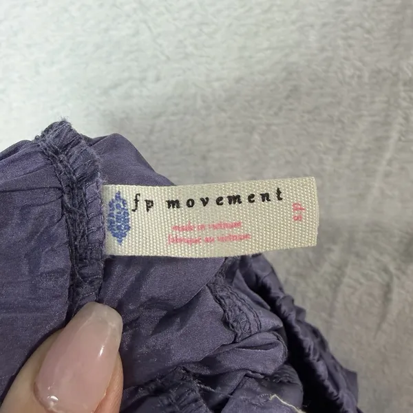 Free People Movement "The Way Home" Purple Jogger Track Pant Womens size S - Image 8