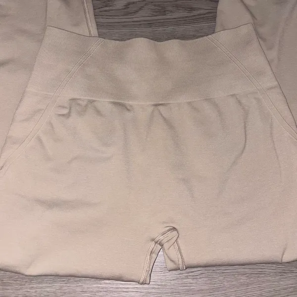 Oner Active “Sand” Beige Effortless Seamless Leggings - Image 6