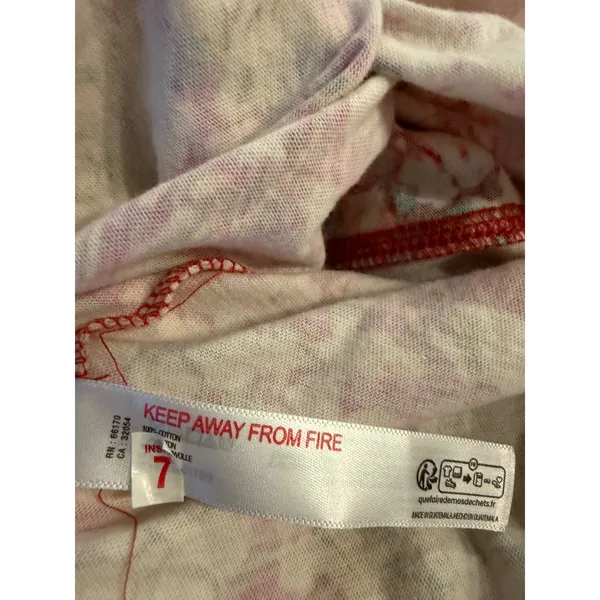 FP Movement Free People Mixed Floral Long Sleeve Top NWT Medium Faded Poppy Red - Image 9