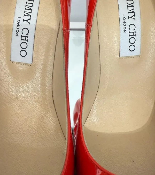 Jimmy Choo, Red Women's Heels - Image 10