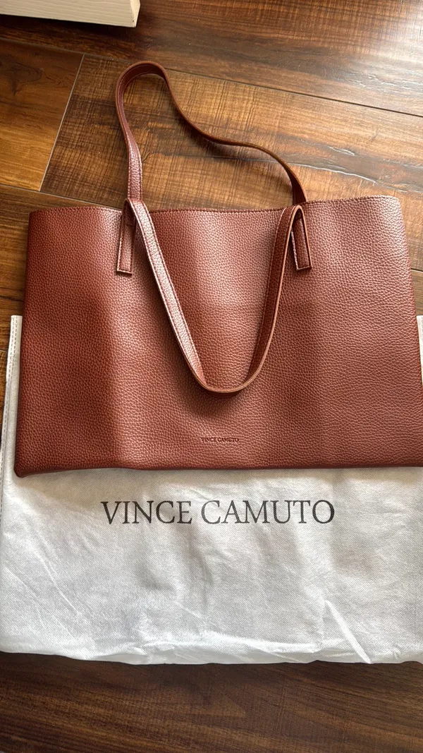 Vince Camuto Pebbled Leather Tote Bag - Image 2