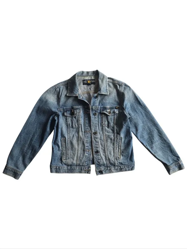 Lucky‎ Brand Light Blue Classic Denim Jacket Size M - Image 2