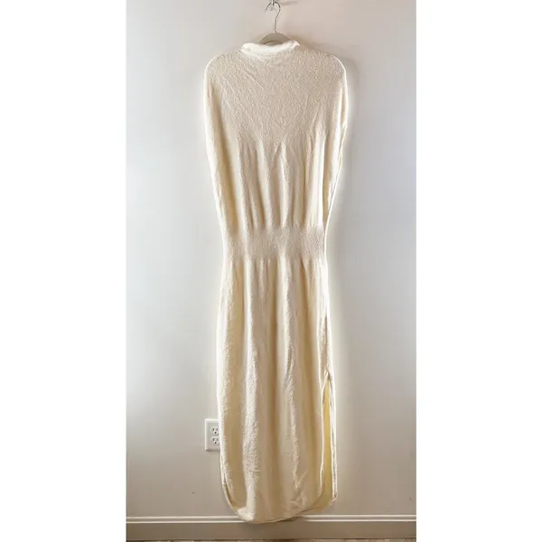 Daily Practice by Anthropologie Column Sweater Midi Dress Cream Large - Image 5