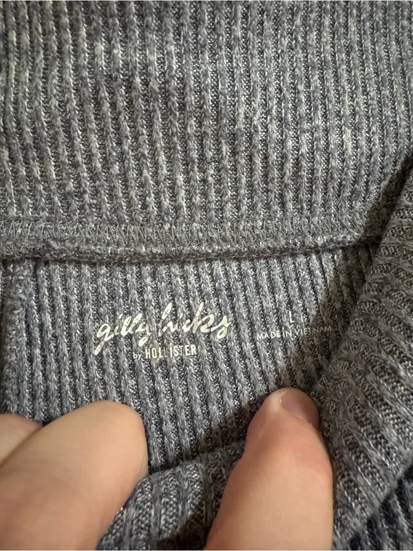 Gilly hicks Wide-Leg Knit Drawstring Pants in Heather Blue - Image 2
