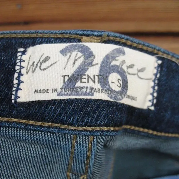 NWT Free People High Waist Raw Hem Skinny Jeans - Image 8