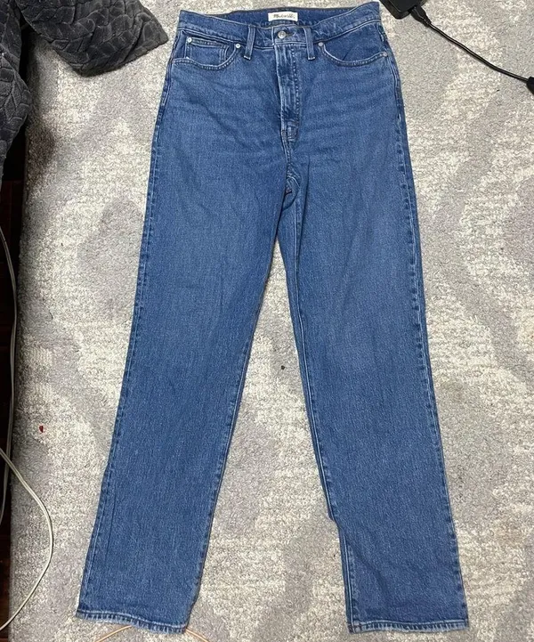 The Perfect Vintage Straight Jean in Mayfield Wash - Image 3