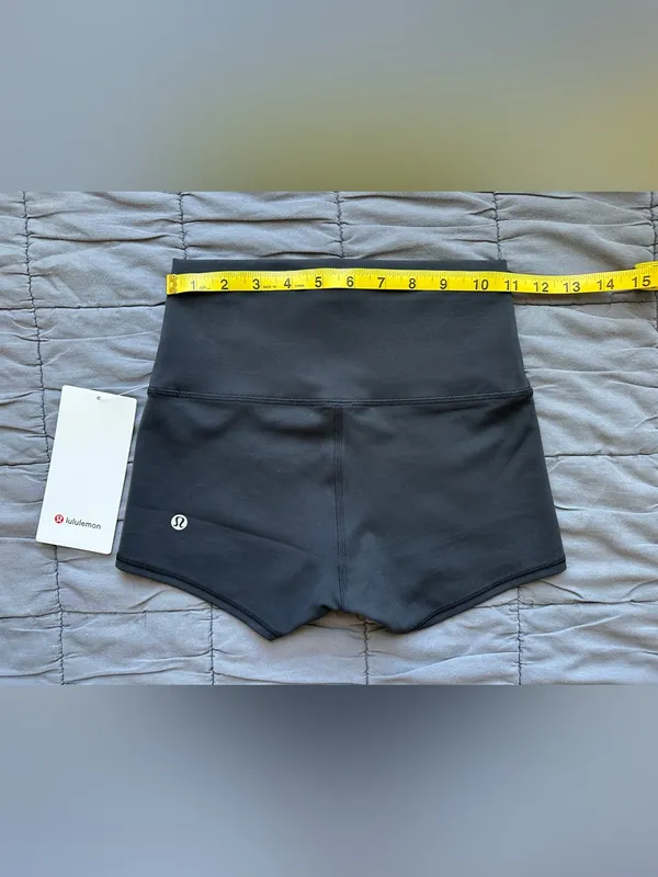 NWT Lululemon Wunder Train High Rise 2” Shorts – Black – 4 - Image 9