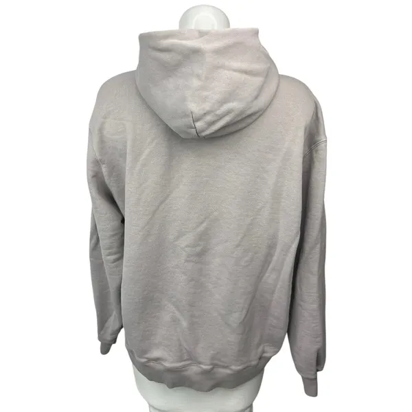 Skims Women's Gray French Terry Fleece Oversized Hoodie Hooded Sweatshirt Top XS - Image 4