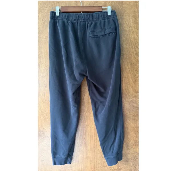 Nike sz M Black Pull On Lounge Sweatpants Relaxed Streetwear Activewear Unisex - Image 3