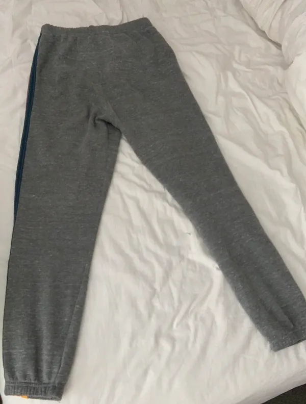 Aviator Nation 5-Stripe Sweatpants Heather Grey - Image 5