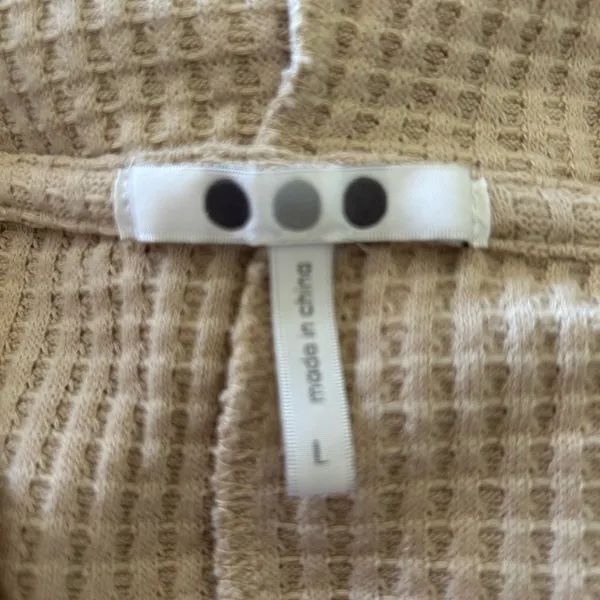 Three Dots Thermal Pullover Hoodie Size Large - Image 8