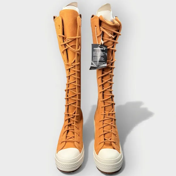 Converse Chuck 70 De Luxe Heel XXHi Western Platform Boots Women 7 - Image 4