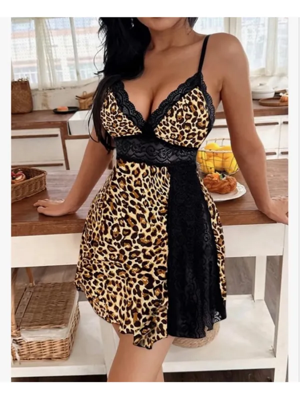 NEW Night Gown Sleepwear Chemise Babydoll Lingerie Nightie Matching Undies S - Image 3