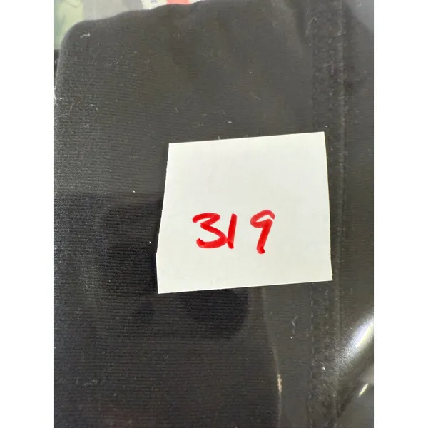 Lululemon Black Crop Leggings Size 4 Athleisure Running Workout Pants‎ - Image 8