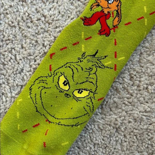 Grinch Green in McDonald Crew Sock. - Image 2
