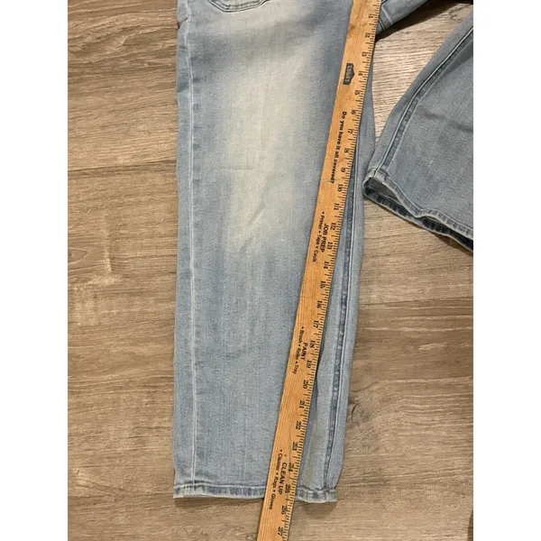 Quince‎ Women's Bella Stretch Wide Leg Jeans Frosted Blue Size 29 X 25 - Image 4