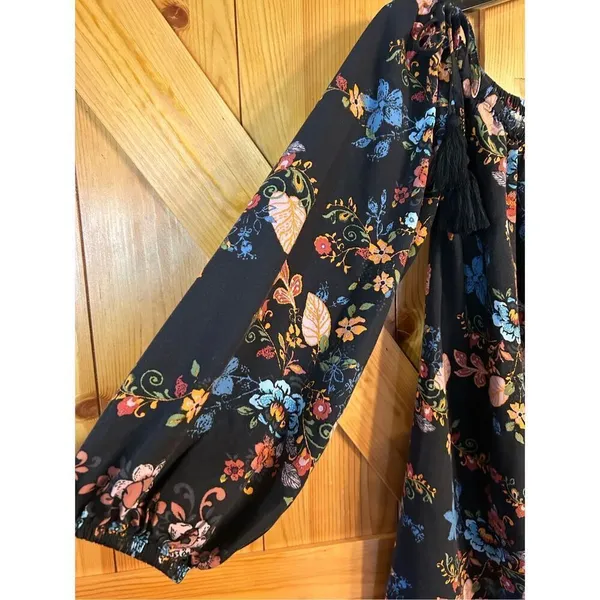 MISS ME Floral Off the Shoulder Dress Size M Viscose (0003) - Image 2