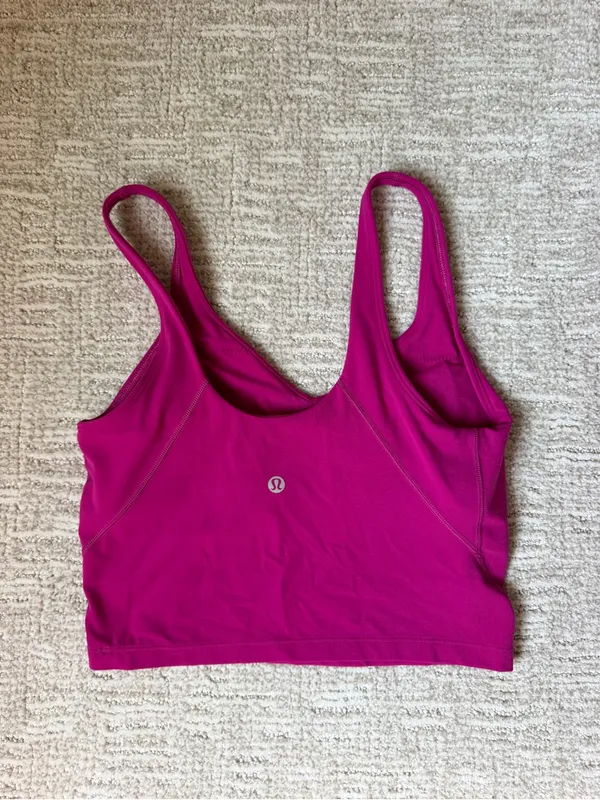 Lululemon Align tank in ripened raspberry - Image 3