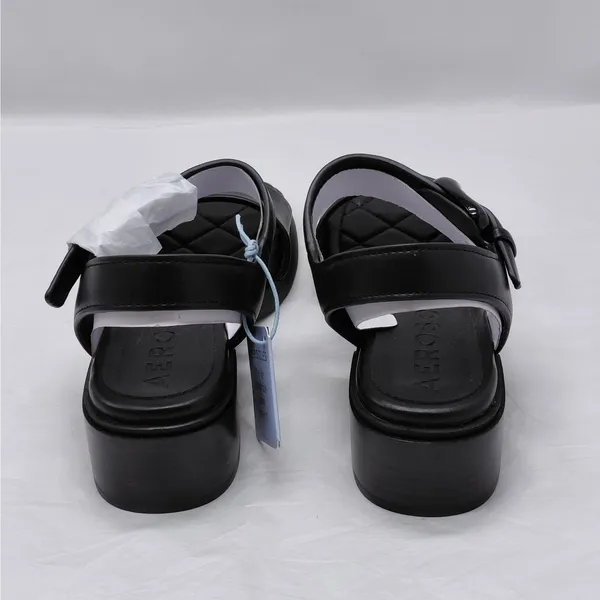 Aerosoles Women Platform Sandals Size 6 Black Comfort Block Heel Everyday Shoes - Image 11