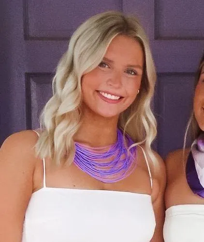 Gameday Necklace Purple - Image 2