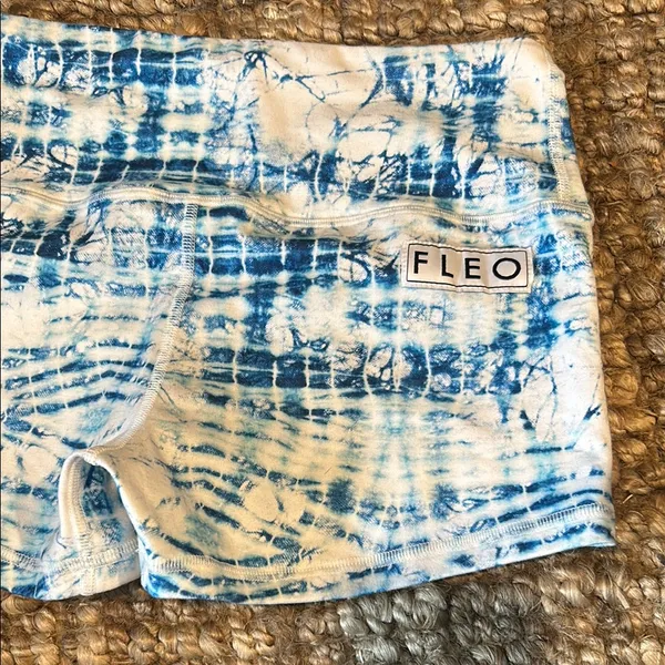 Fleo Spandex CrossFit Shorty Shorts Size Small - Image 6