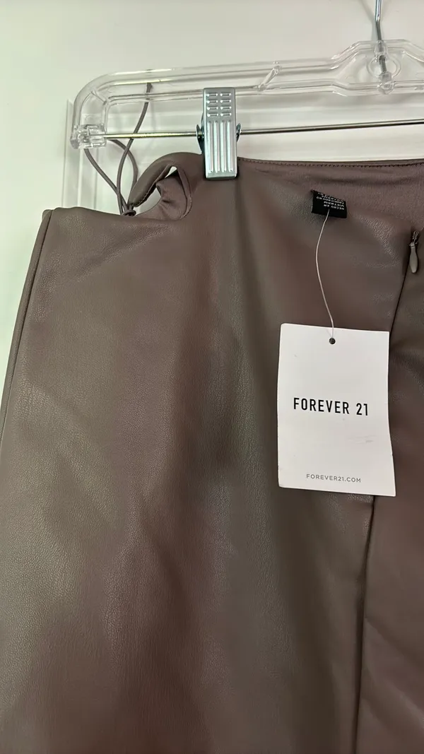 Forever 21 Leather Skirt - Image 2