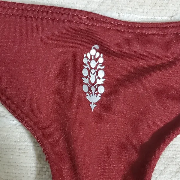 Free People FP Movement Top Maroon Racerback‎ Criss Cross Athletic Top Size S - Image 6