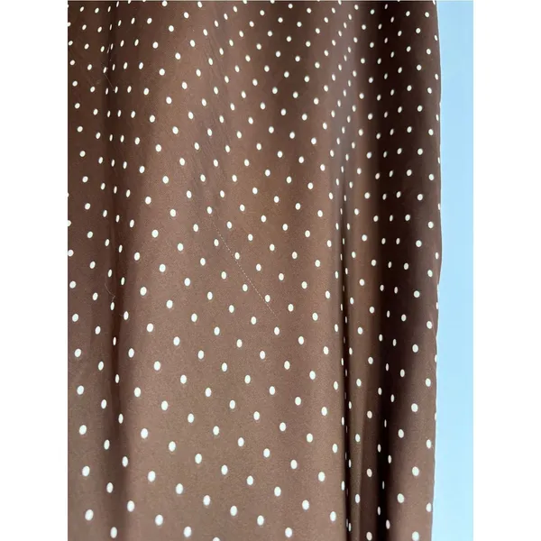 Ciao Lucia Leo Satin Midi Dress in Siena Polka Dot - Image 8
