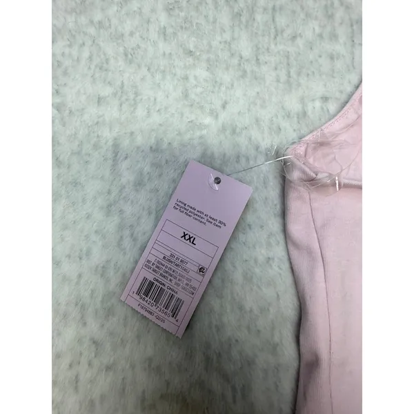Wild Fable Womens XXL Blush Pink‎ Halter Top Square Neck Tie Detail NWT - Image 4