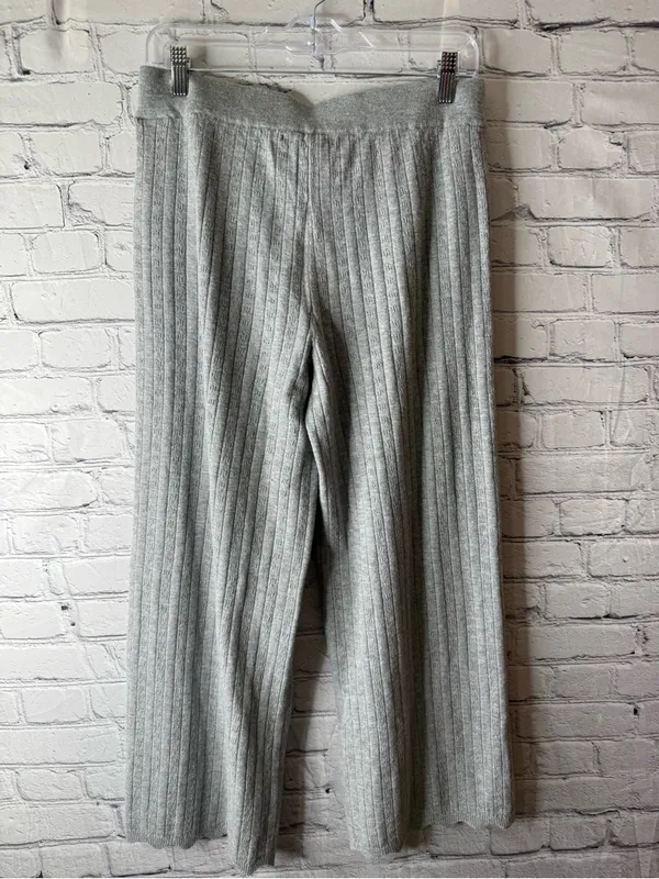 Magnolia Ribbed Knit Sleeveless Sweater Top and Wide-Leg Pants Set m/L - Image 6