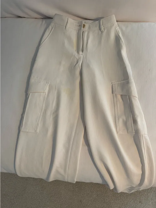 Aritzia Wilfred White Pants - Image 8