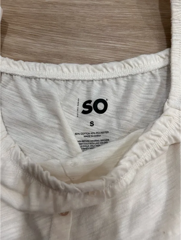 Off white cream blouse - Image 2