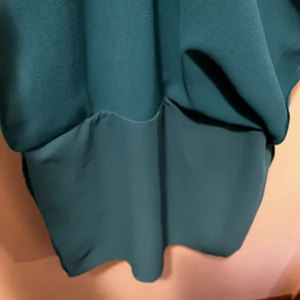 NWT‎ Dolan Anthropologie Loren Teal Drop Waist Tunic Dress Size S - Image 6
