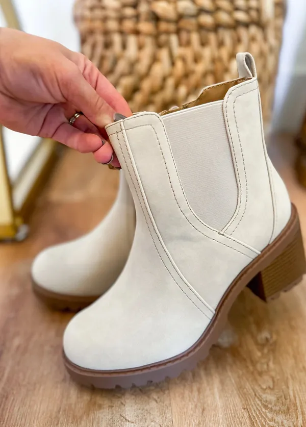 Soda Tan Spirea Lug Sole Ankle Bootie - Image 3
