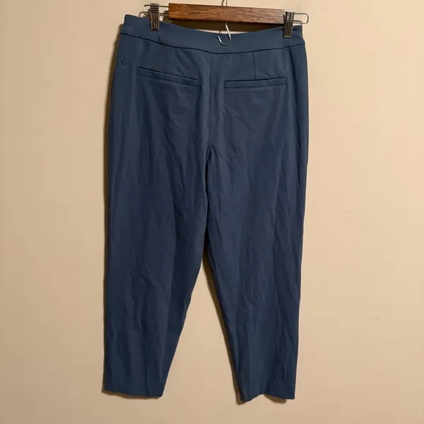 Lululemon Tapered-Leg Mid-Rise Pant 7/8 Length, Luxtreme, Iron Blue, Size Small - Image 8