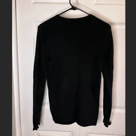 Gap Ribbed Crew Neck Shirt L - Image 3