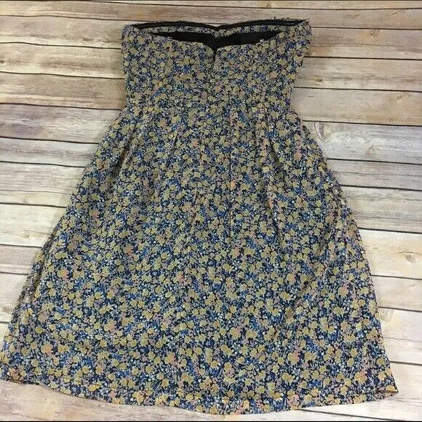 Miss Me MM Couture Strapless Floral Dress Women's‎ Medium NWT Detachable Straps - Image 5