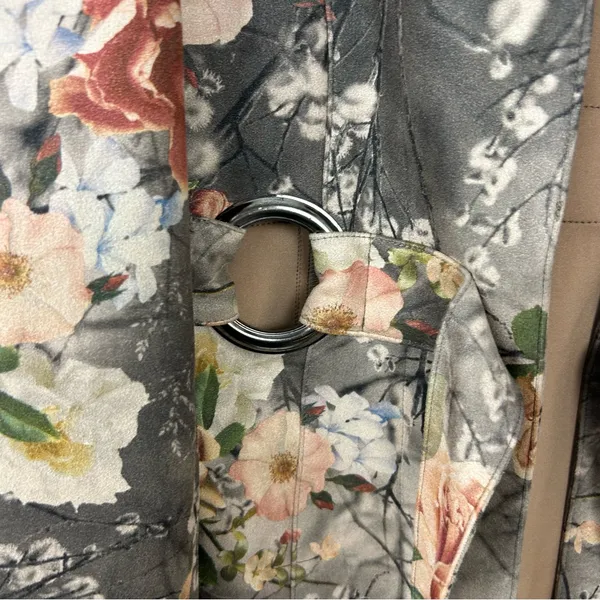Kate & Mallory Faux Suede Floral Jacket Size M - Image 7