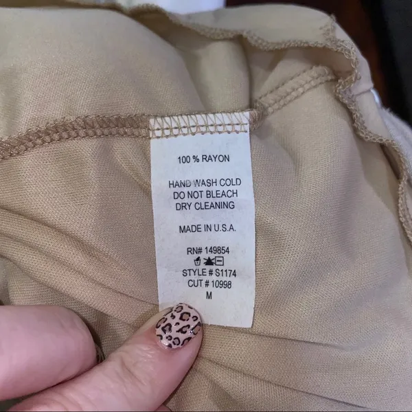 NWOT Sage the Label Maxi Skirt Beige Size Medium - Image 4