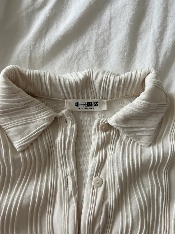 4th And Reckless Plisse Shirt - Image 3