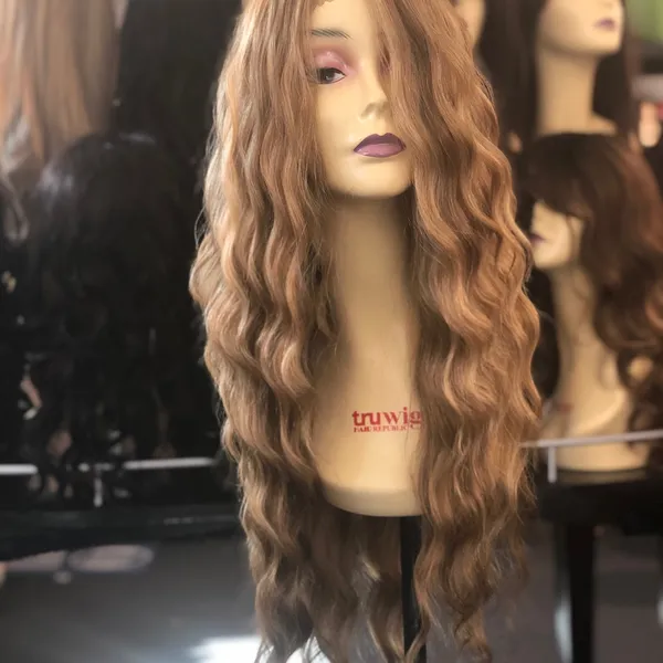 NEW 2026 Blonde mix Beach waves Lacefront Wig - Image 3