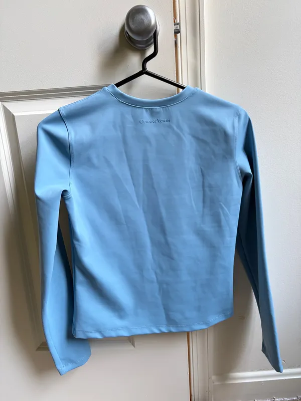 Outdoor Voices Blue Running Sweater - Image 5